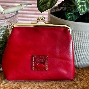 Dooney & Bourke Florentine Kisslock Red